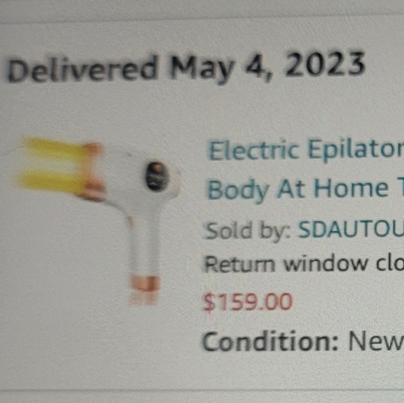 NIB New Epilator Device Hair Removal Men Women - Picture 2 of 2